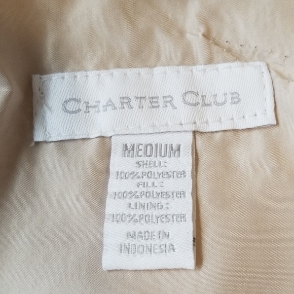 CHARTER CLUB  Sand Lucy Vest - Picture 4 of 4